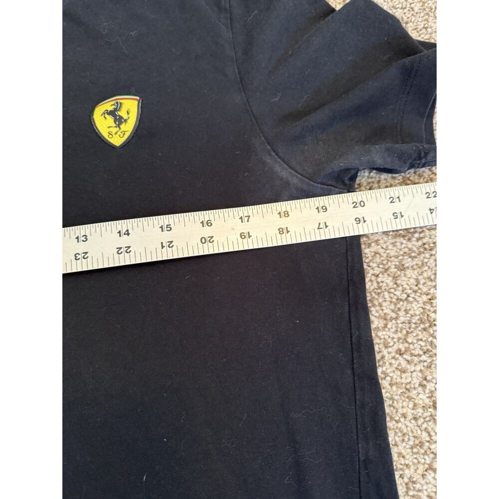 Scuderia Ferrari Short Sleeve Polo Shirt Mens M See Photo And Description - Picture 8 of 9